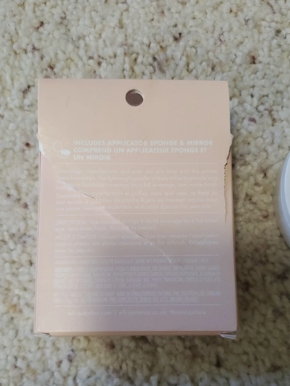 e.l.f. Camo Powder Foundation Compact - Light Beige